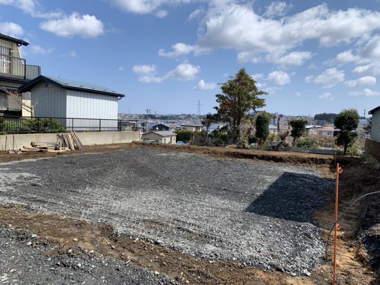 八戸市某所　新築着工しました！