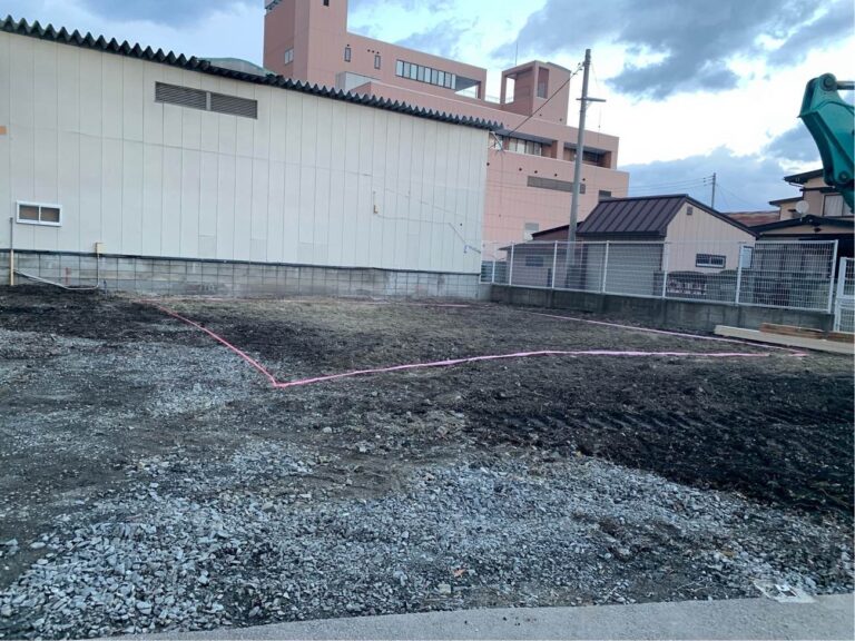 八戸市城下新築物件　解体完了＆まもなく着工！！　　　　　　　