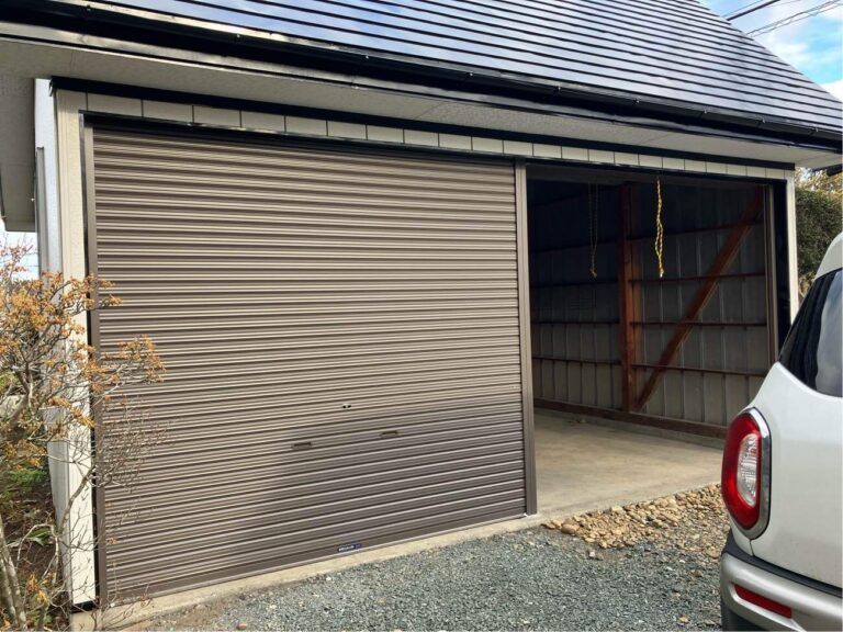 八戸市・十和田市・三沢市でリノベするなら「わが家のリノベ」　南部町　O様邸　シャッター交換